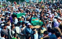 Badaxshon viloyatida toliblar bilan jangda o'lganlarnng dafn marosimi, 4-iyul, 2021