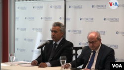 Lenín Moreno visita Estados Unidos días después de que su país revocara el asilo a Julian Assange, el fundador del sitio web Wikileaks . 