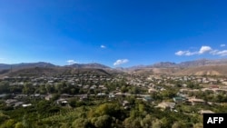 2023 թվականի հոկտեմբերի 7-ին արված այս լուսանկարը ցույց է տալիս Հայաստանի Արենի գյուղի տեսարանը