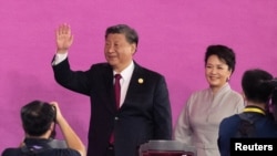 中国国家主席习近平在杭州出席亚运会开幕式。（2023年9月23日）