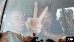 ფოტორეპორტიორი გიორგი აბდალაძე განთავისუფლების შემდეგ