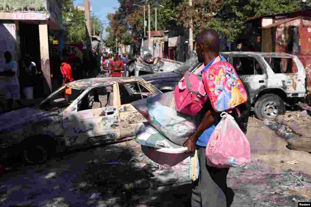 "Es el infierno, nada más", dijo sobre la ola de violencia un habitante de la zona, añadiendo que no quería perdón para las bandas.