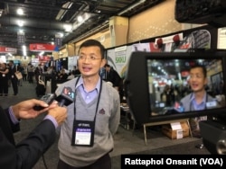 Deputy Director of Innovation for Education and Research,Chulalongkorn University, Prof. David Banjerdpongchai ,Ph.D. talks with VOA Thai during the NAFSA 2018 Annual Conference in Philadelphia, PA.