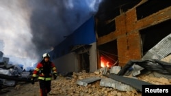 Ռուսական հրթիռային հարձաման հետևանքները Կիևում