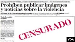 El director de "El Nacional" rechazó la acción judicial diciendo que defenderán su práctica de periodismo independiente.