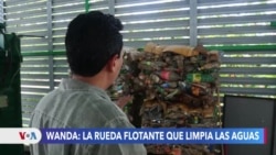 Wanda, la rueda recolectora de basura que mantiene limpias las aguas de Panamá 