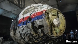 Відновлені рештки MH17