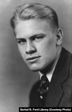 Ford's high school graduation portrait, 1931