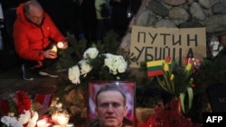 Bdijenje za Alekseja Navalnog u Vilnius, Litvanija (Foto: PETRAS MALUKAS / AFP)