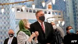 美國國務卿蓬佩奧11月17日訪問中東行旅。