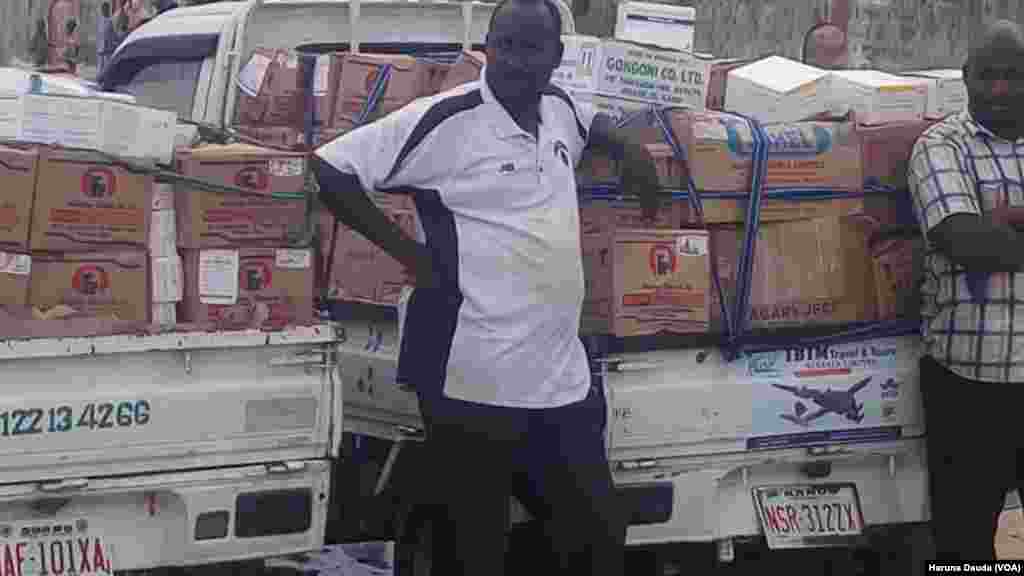 Kayayyakin Abinci Domin Tallafawa 'Yan Gudun Hijira A Jihar Borno, Yuli 17, 2016