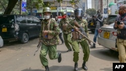 Polisi wa Kenya kwenye picha ya awali