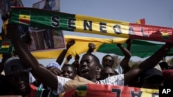 Waandamanaji nchini Senegal