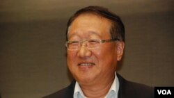 正崴集團董事長、台灣電電公會理事長郭台強(美國之音湯惠芸)