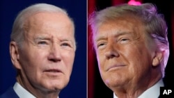 Combinación fotográfica muestra al presidente de EEUU, Joe Biden, y al expresidente Donal Trump, quienes hasta ahora se proyectan como los rivales en las elecciones presidenciales de 2024.