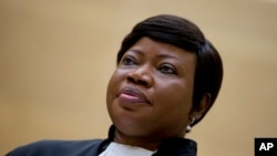 La procureur de la CPI Fatou Bensouda