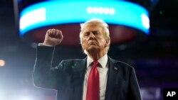 የቀድሞው የዩናይትድ ስቴትስ ፕሬዝዳንት ዶናልድ ትራምፕ