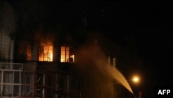 Saudiya Arabistonining Tehrondagi elchixonasiga o't qo'yilgan