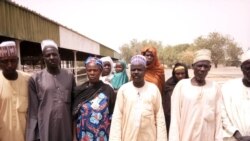 Wasu daga cikin 'yan gudun hijiran.