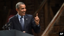 Obama aprovechó la oportunidad para burlarse de los republicanos.