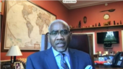 眾議院外交事務委員會主席米克斯眾議員2021年5月6日主持新疆人權聽證會。