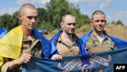 Ռուսաստանյան գերությունից ազատ արձակված ուկրաինացի ռազմագերիներ։ Հուլիս 17, 2024թ․։