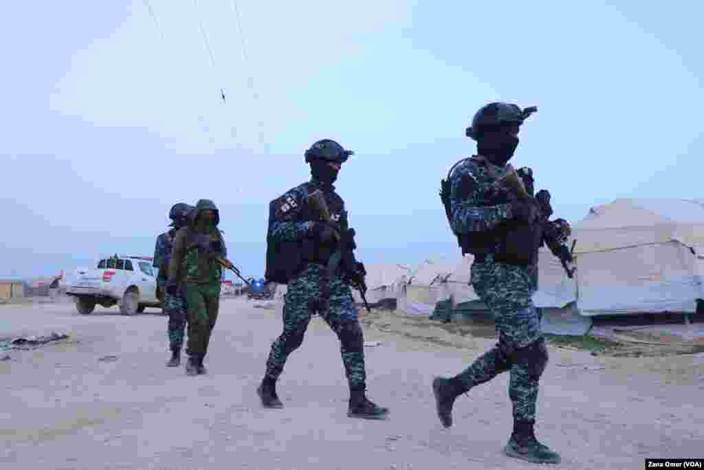 Operasyona Hêzên Ewlekariya Bakurê Rojhilatê Sûriyê li Kampa Holê