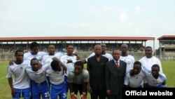 L'équipe d'Enyimba FC du Nigeria, à Aba au Nigeria, Image de courtoisie.
