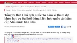 Tô Lâm sẽ thăm Mỹ và Cuba tuần sau 