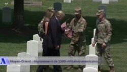 Correspondants VOA : Trump annonce l'envoi de 1500 militaires supplémentaires