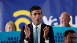 蘇納克(辛偉誠)誓言：如果他成為英國首相將對中國採取強硬態度