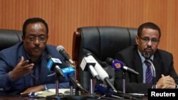 አምባሳደር ሬድዋን ሁሴን እና ዶ/ር ሙሉ ነጋ