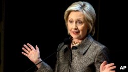 AQSh prezidentligi uchun nomzod Hillari Klinton