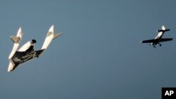 Virgin Galactic's SpaceShipTwo 