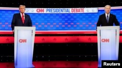 جو بایدن، رییس جمهور کنونی و دونالدترمپ، رییس جمهور پیشین ایالات متحده