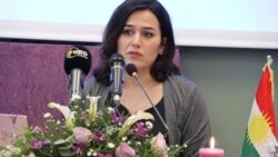 شەهێن زاد ئەحمەد، بەرپرسی یەکیەتی ژنانی دێمۆکڕاتی کوردستان لە دەرەوەی وڵات