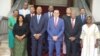 Presidente da República, Carlos Vila Nova, e membros do Governo liderado por Américo Ramos, São Tomé e Príncipe