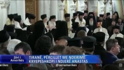 Tiranë, përcillet me nderime Kryepeshkopi i ndjerë Anastas Janullatos 
