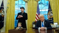 အစိုးရဝန်ထမ်းအင်အားလျှော့ချရေး ဝန်ကြီးဌာနတွေပူးပေါင်းဖို့ သမ္မတထရမ့် အမိန့်ထုတ် 
 