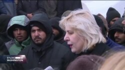 Dunja Mijatović: Vučjak je sramota za BiH; Migranti: Želimo samo preći granicu