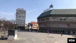 Prazne ulice Banja Luke