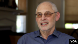 美國哥倫比亞大學政治學教授黎安友（美國之音章真拍攝）