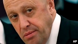 Євген Пригожин, архівне фото 4 липня 2017. Sergei Ilnitsky/Pool Photo via AP