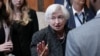 ARCHIVO: La secretaria del Tesoro de EEUU, Janet Yellen, al salir de una audiencia con senadores el martes 4 de junio de 2024, en el Capitolio, Washington.