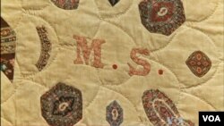 Ayollar ko'rpalarda imzosini qoldirgan.