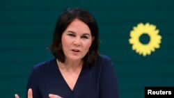 资料照：德国候人外长贝尔伯克（路透社）