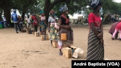 Kambi ya wakimbizi huko Metuge ikiwa na wakimbizi waliokimbia mashambulizi ya wanmgambo kwenye mkoa wenye utajiri wa mafuta wa Cabo Delgado.