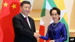 တရုတ်သမ္မတနဲ့ ဒေါ်အောင်ဆန်းစုကြည် ( နေပြည်တော်၊ ဇန်နဝါရီ ၁၇-၂၀၂၀)