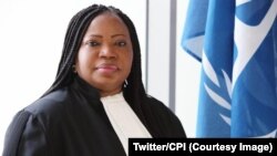 La procureure de la Cour pénale internationale (CPI) Fatou Bensouda à La Haye, 8 avril 2018. (Twitter/CPI)