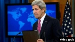 美國國務卿克里(國務院視頻)